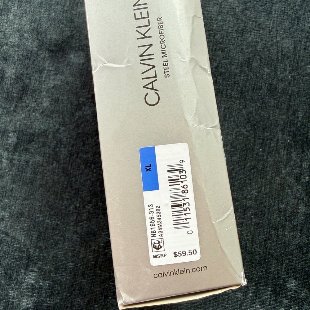 NEW Calvin Klein Men's Micro Low Rise Trunks - 3 pk Green, Blue, Orange - Picture 3 of 6